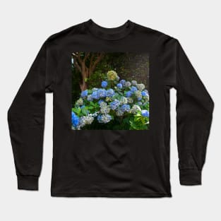 Hydrangea bush Long Sleeve T-Shirt